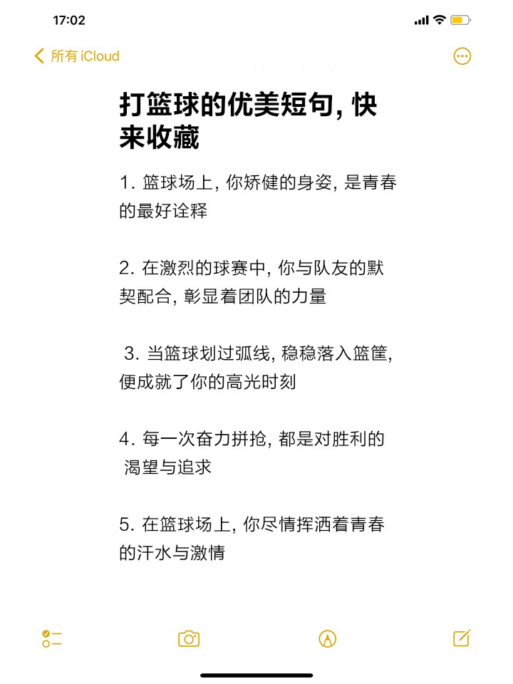 篮球训练句子简短一点